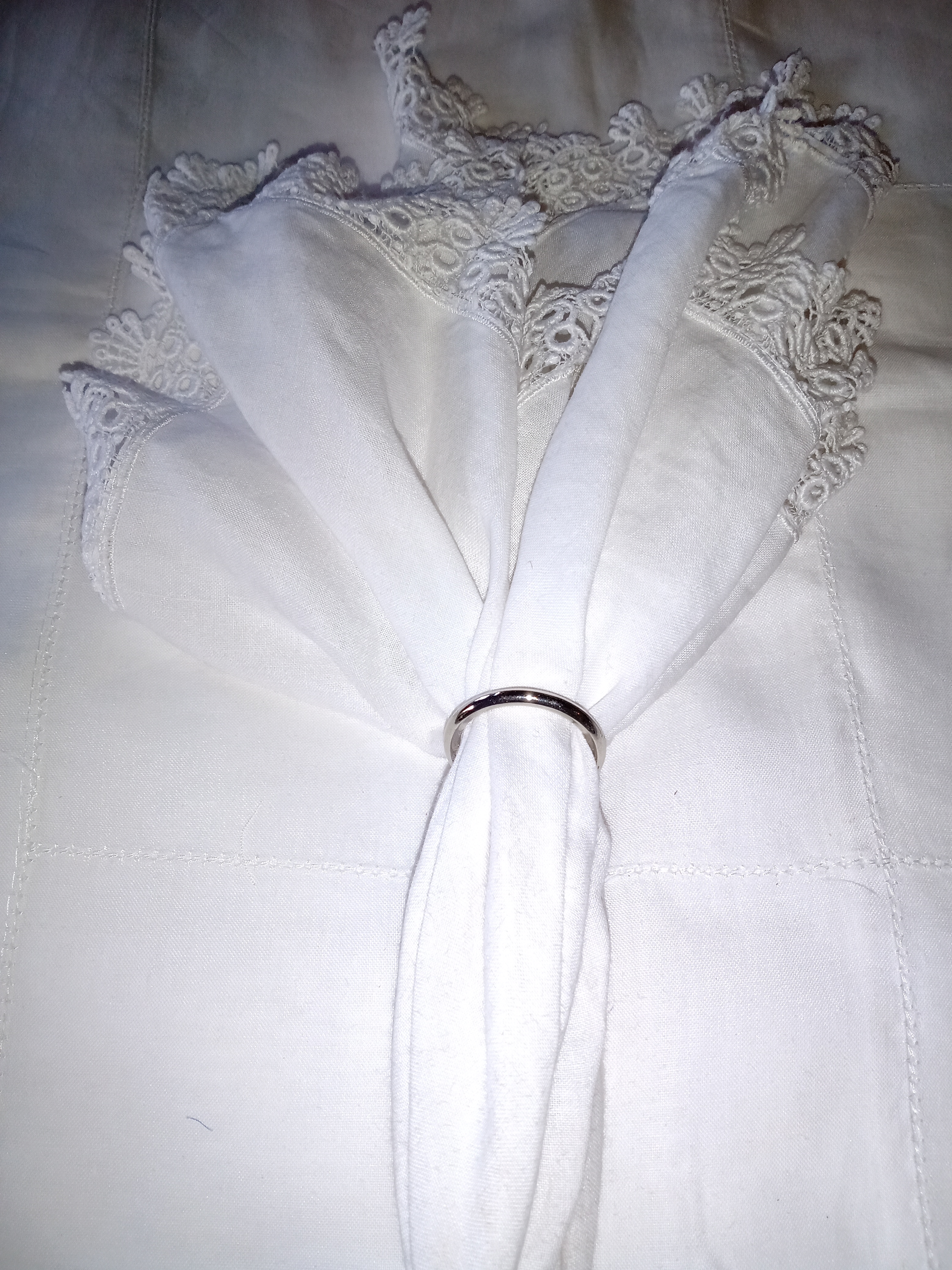 PORTA GUARDANAPO AGORA PRATEADA